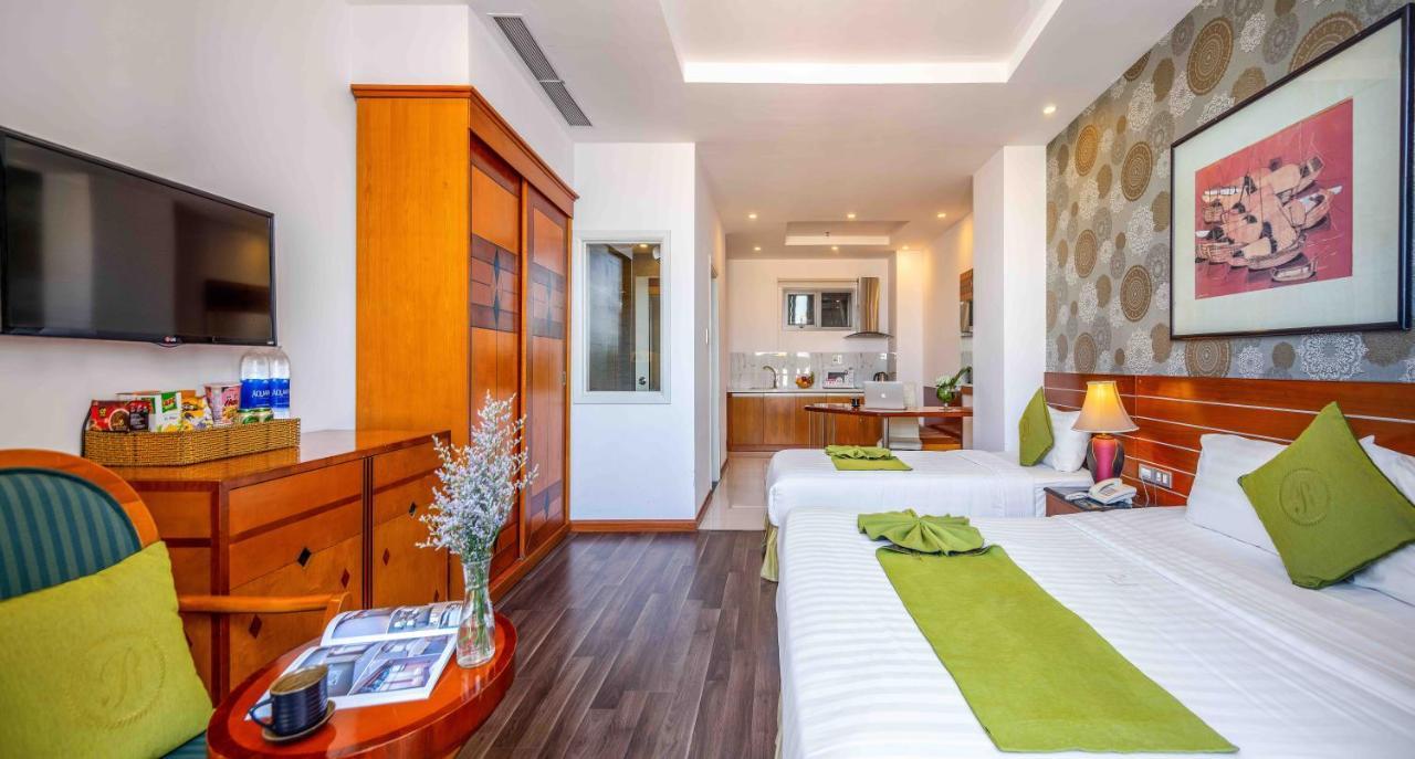 Richico Garden Beach Hotel Da Nang Buitenkant foto