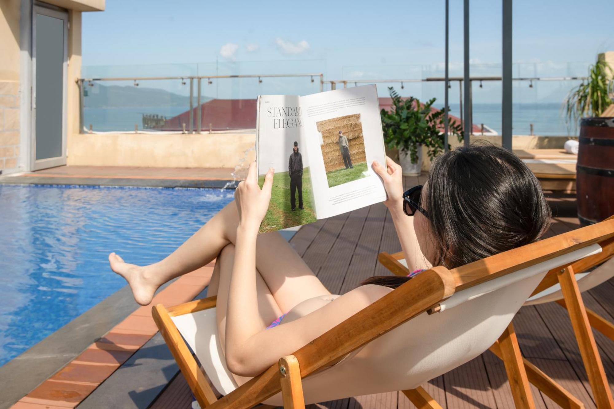 Richico Garden Beach Hotel Da Nang Buitenkant foto